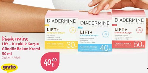 Diadermine Lift+Kırışıklık Karşıtı Gündüz Bakım Kremi 50 ml Çeşitleri/Adedi image