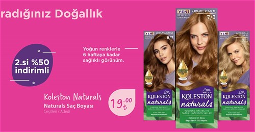 Koleston Naturals Saç Boyası Çeşitleri/Adet image