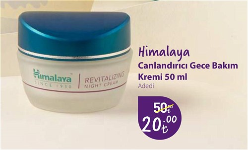 Himalaya Canlandırıcı Gece Bakım Kremi 50 ml image