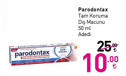 Paradontax Tam Koruma Diş Macunu 50 ml image