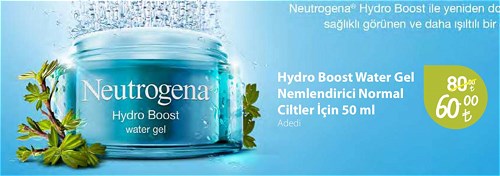 Neutrogena Hydro Boost Water Gel Nemlendirici Normal Ciltler için 50 ml image