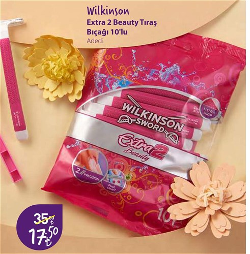 Wilkinson Extra 2 Beauty Tıraş Bıçağı 10'lu image