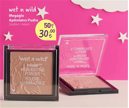 Wet n Wild Megaglo Aydınlatıcı Pudra Çeşitleri/Adedi image