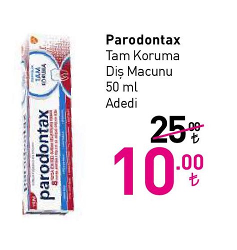 Parodontax Tam Koruma Diş Macunu 50 ml image