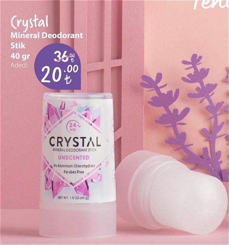 Crystal Mineral Deodorant Stik 40 gr image