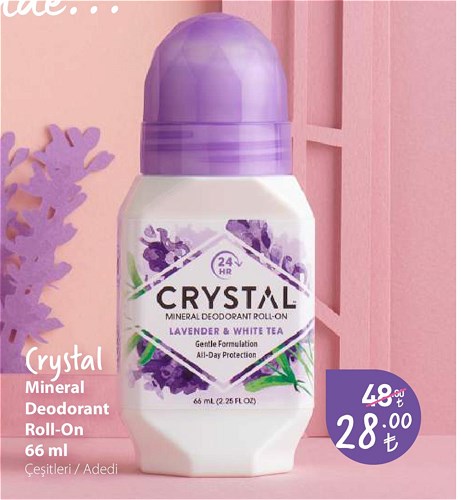 Crystal Mineral Deodorant Roll-On 66 ml Çeşitleri / Adedi image