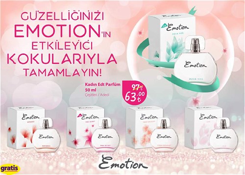 Emotion Kadın Edt Parfüm 50 ml Çeşitleri / Adedi image