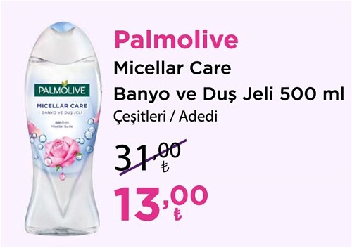 Palmolive Micellar Care Banyo ve Duş Jeli 500 ml image