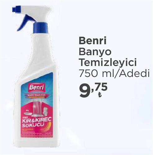 Benri Banyo Temizleyici 750 ml image