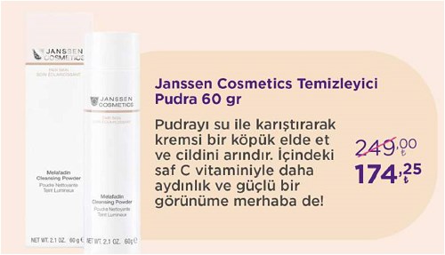 Janssen Cosmetics Temizleyici Pudra 60 gr image