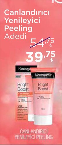 Neutrogena Canlandırıcı Yenileyici Peeling image