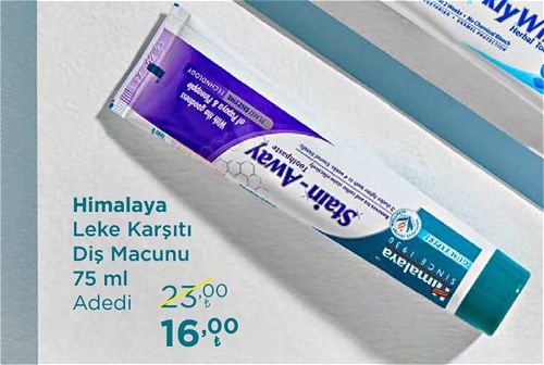 Himalaya Leke Karşıtı Diş Macunu 75 ml image