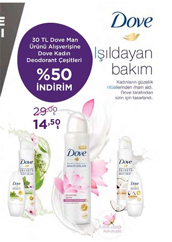 Dove Kadın Deodorant Çeşitleri image