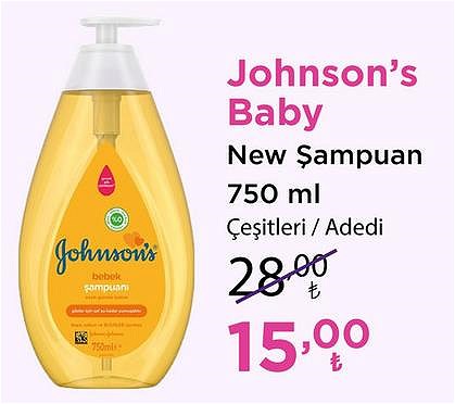 Johnson's Baby New Şampuan 750 ml Çeşitleri/Adet image
