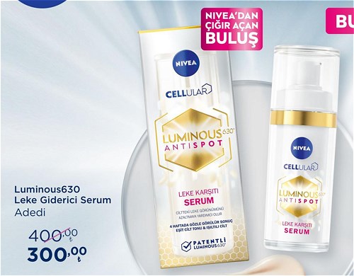 Nivea Luminous630 Leke Giderici Serum image