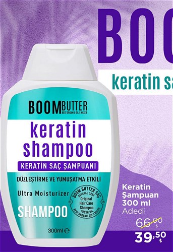 Boombutter Keratin Şampuan 300 ml image