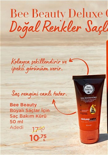 Bee Beauty Boyalı Saçlar İçin Saç Bakım Kürü 50 ml image