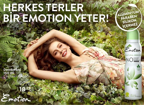 Emotion Deodorant 150 ml Çeşitleri/Adet image