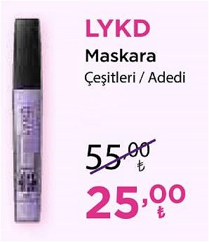 LYKD Maskara Çeşitleri/Adedi image