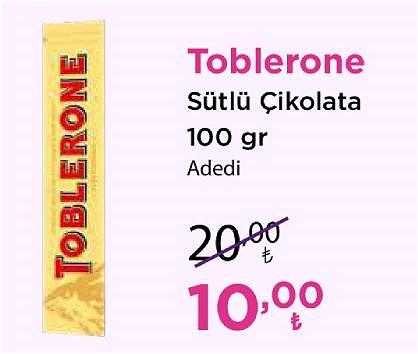 Toblerone Sütlü Çikolata 100 gr image