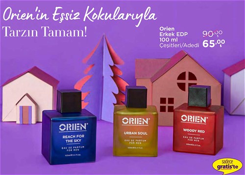 Orien Erkek Edp 100 ml Çeşitleri image