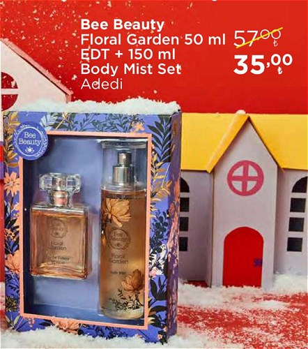 Bee Beauty Floral Garden 50 ml Edt+150 ml Body Mist Set image