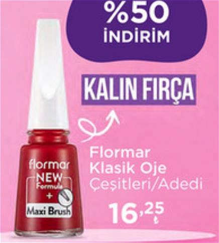 Flormar Klasik Oje Çeşitleri/Adedi image