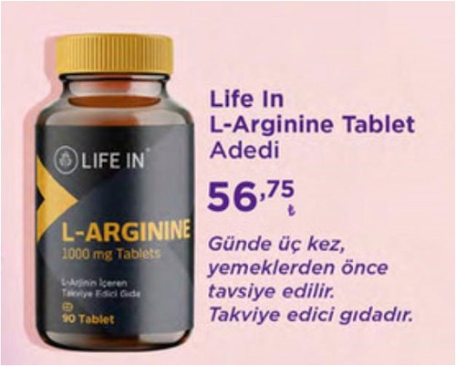 Life In L-Arginine Tablet image