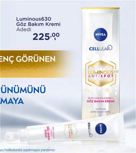 Nivea Luminous630 Göz Bakım Kremi image