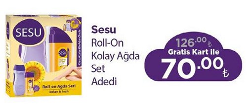 Sesu Roll-on Kolay Ağda Set image