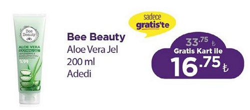 Gratis Bee Beauty Aloe Vera Jel 200 ml