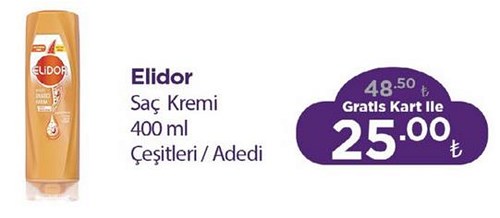 Elidor Saç Kremi 400 ml Çeşitleri image