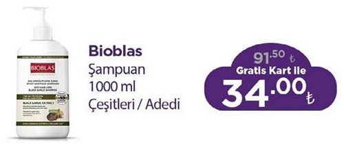 Bioblas Şampuan 1000 ml Çeşitleri image