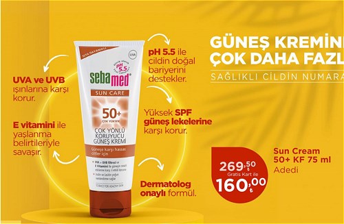 Sebamed Sun Cream 50+ KF 75 ml image