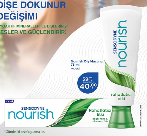 Sensodyne Nourish Diş Macunu 75 ml image