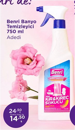 Benri Banyo Temizleyici 750 ml image