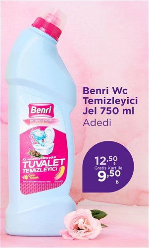 Benri Wc Temzileyici Jel 750 ml image