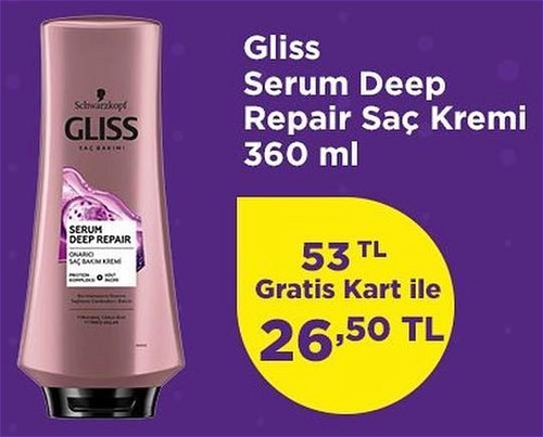 Gliss Serum Deep Repair Saç Kremi 360 ml image