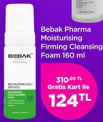 Bebak Pharma Moisturising Firming Cleansing Foam 160 ml image