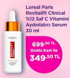 Loreal Paris Revitalift Clinical %12 Saf C Vitamini Serumu 30 ml image