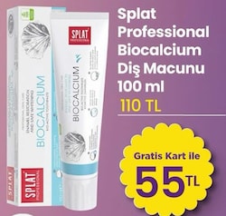 Splat Professional Biocalcium Diş Macunu 100 ml image