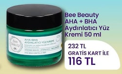 Bee Beauty AHA + BHA Aydınlatıcı Yüz Kremi 50 ml image