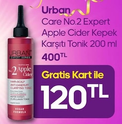 Urban Care No.2 Expert Apple Cider Kepek Karşıtı Tonik 200 ml image