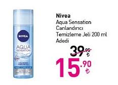 Nivea Aqua Sensation Canlandırıcı Temizleme Jeli 200 ml image