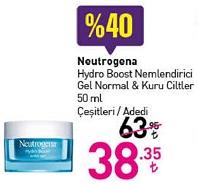 Neutrogena Hydro Boost Nemlendirici Gel Normal & Kuru Ciltler 50 ml Çeşitleri /  image