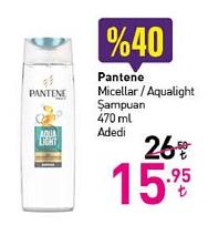 Pantene Micellar / Aqualight Şampuan 470 ml image