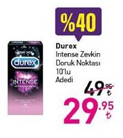 Durex Intense Zevkin Doruk Noktası 10'lu image