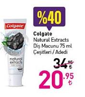 Colgate Natural Extracts Diş Macunu 75 ml Çeşitleri / Adedi image