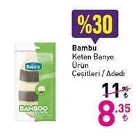 Bambu Keten Banyo Ürün Çeşitleri / Adedi image