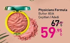 Physicians Formula Butter Allık Çeşitleri / Adedi image